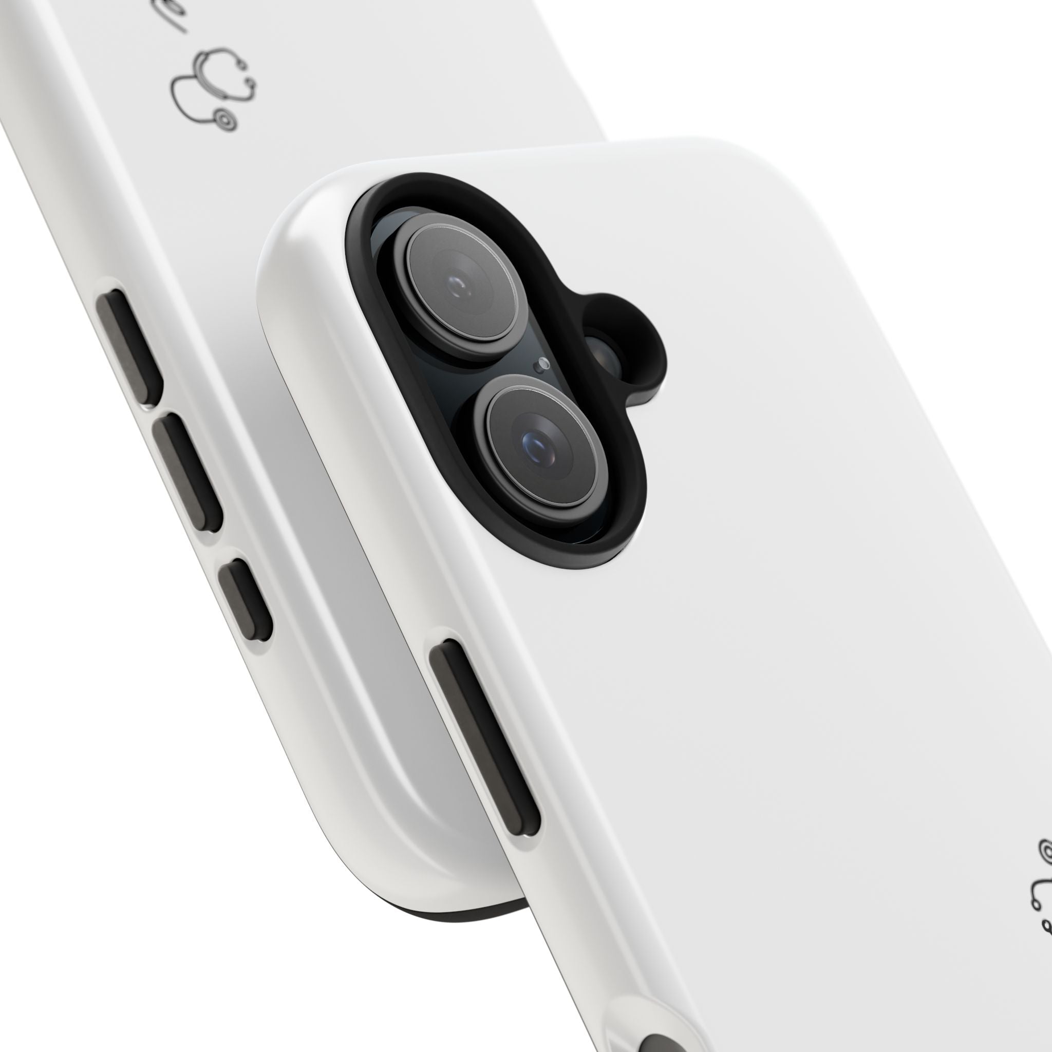 Personalized Tough Phone Case — Slim White Protective Case