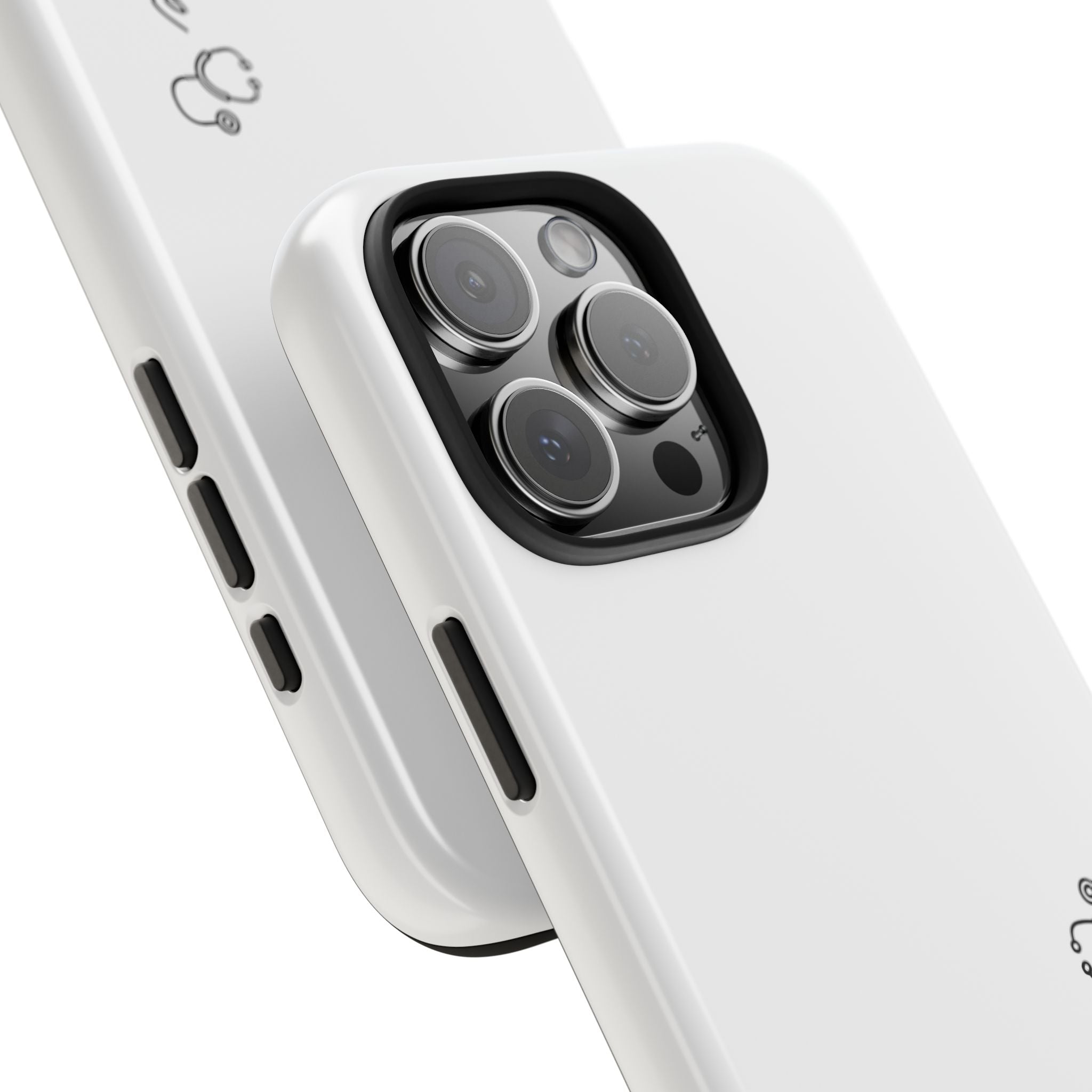 Personalized Tough Phone Case — Slim White Protective Case