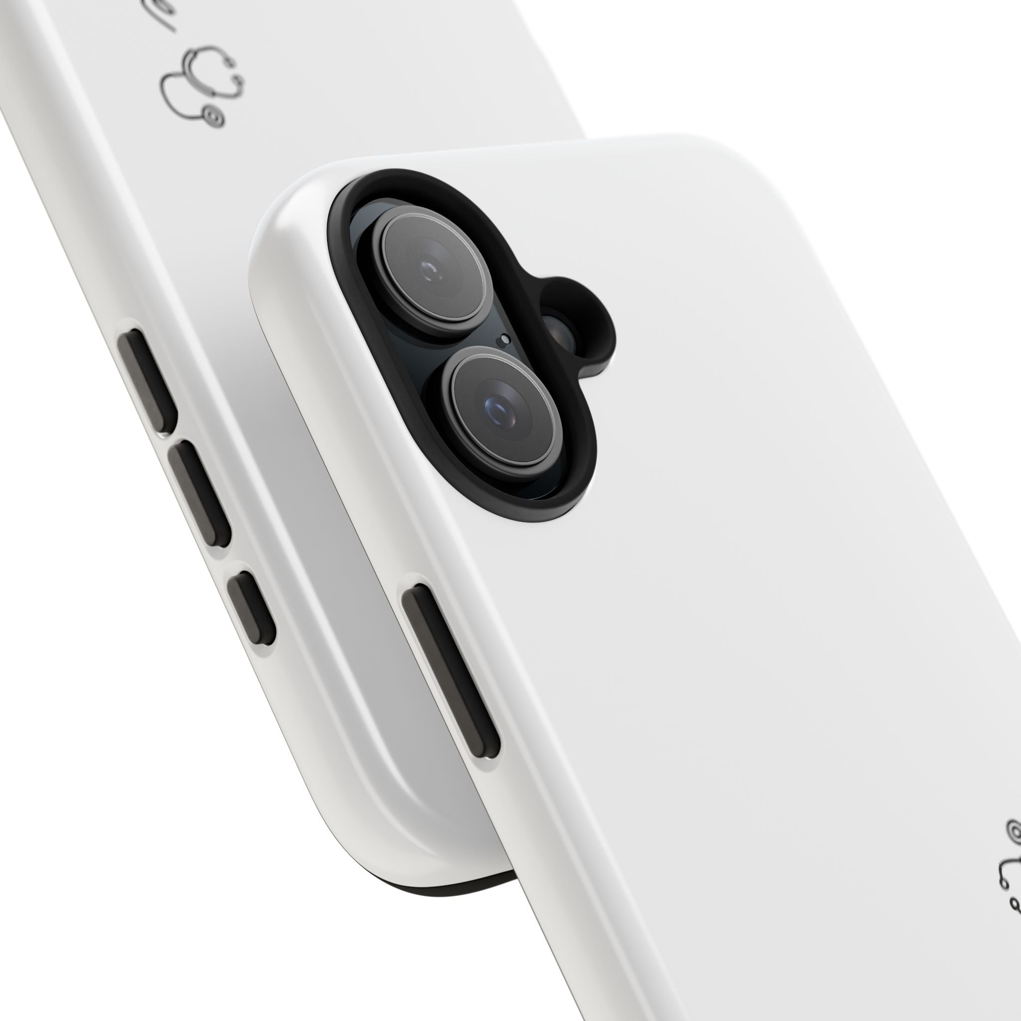 Personalized Tough Phone Case — Slim White Protective Case