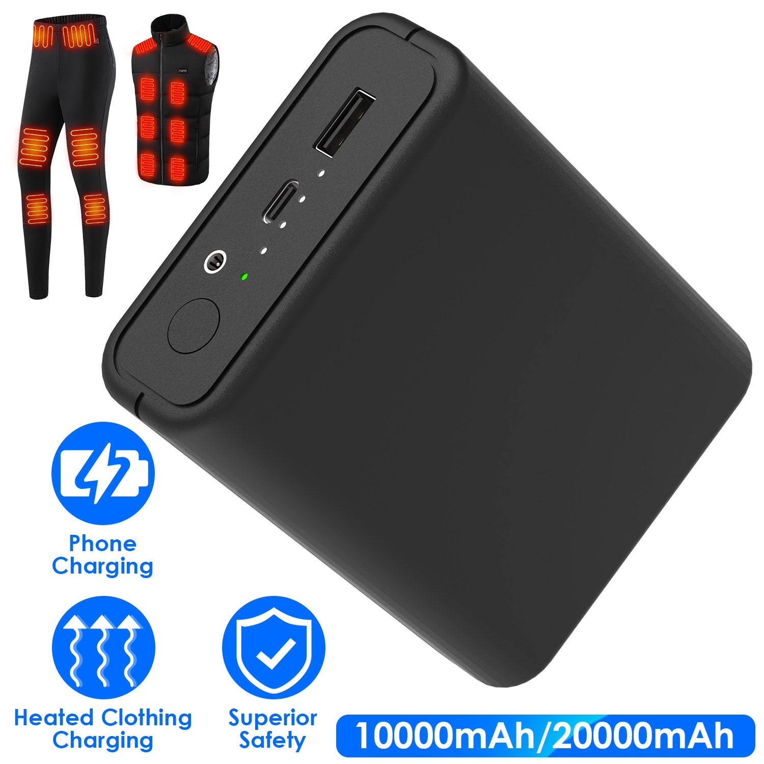 20,000mAh 5V 2A Power Bank